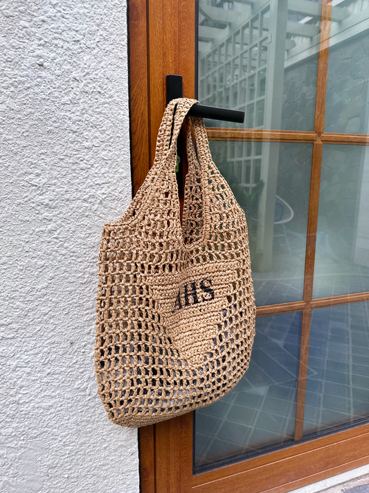 Raffia Tote Bag